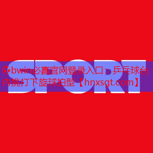 乒乓球台内挑打下旋球拍型